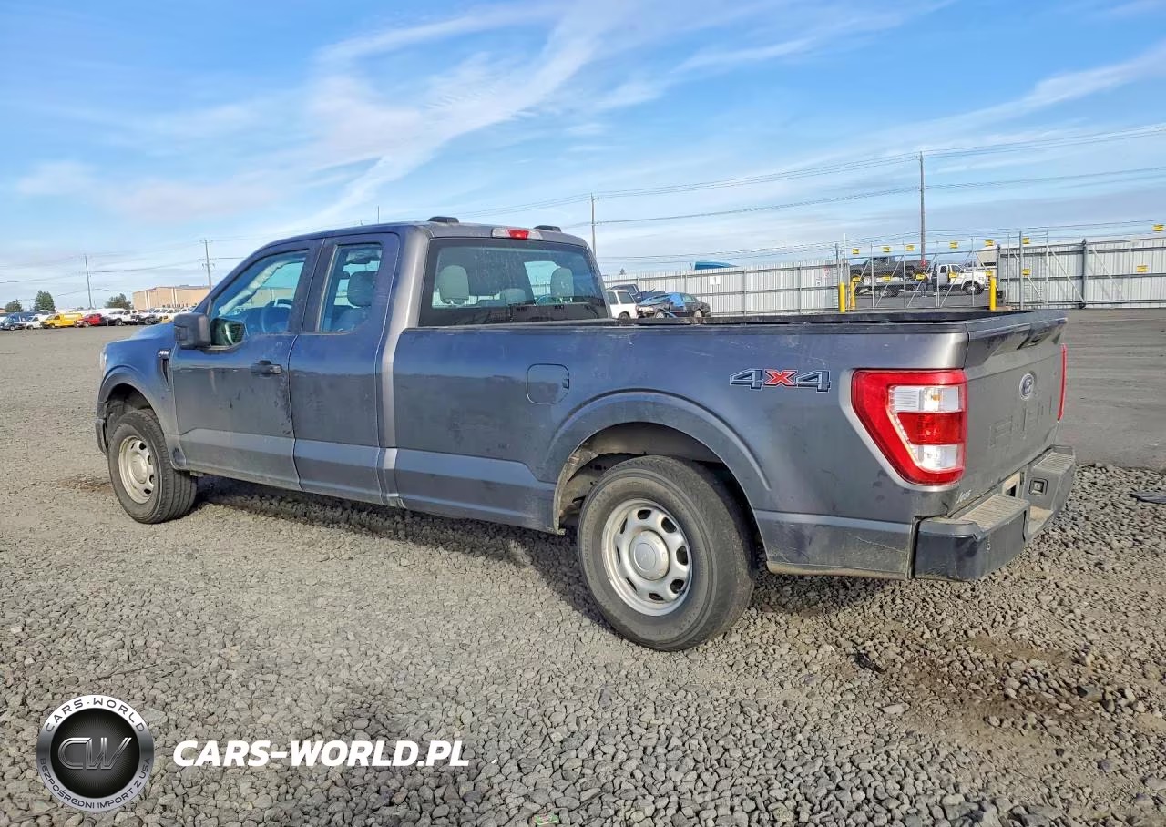 2021 Ford F150 Super Cab VIN:1FTFX1E54MKD58647 - 2