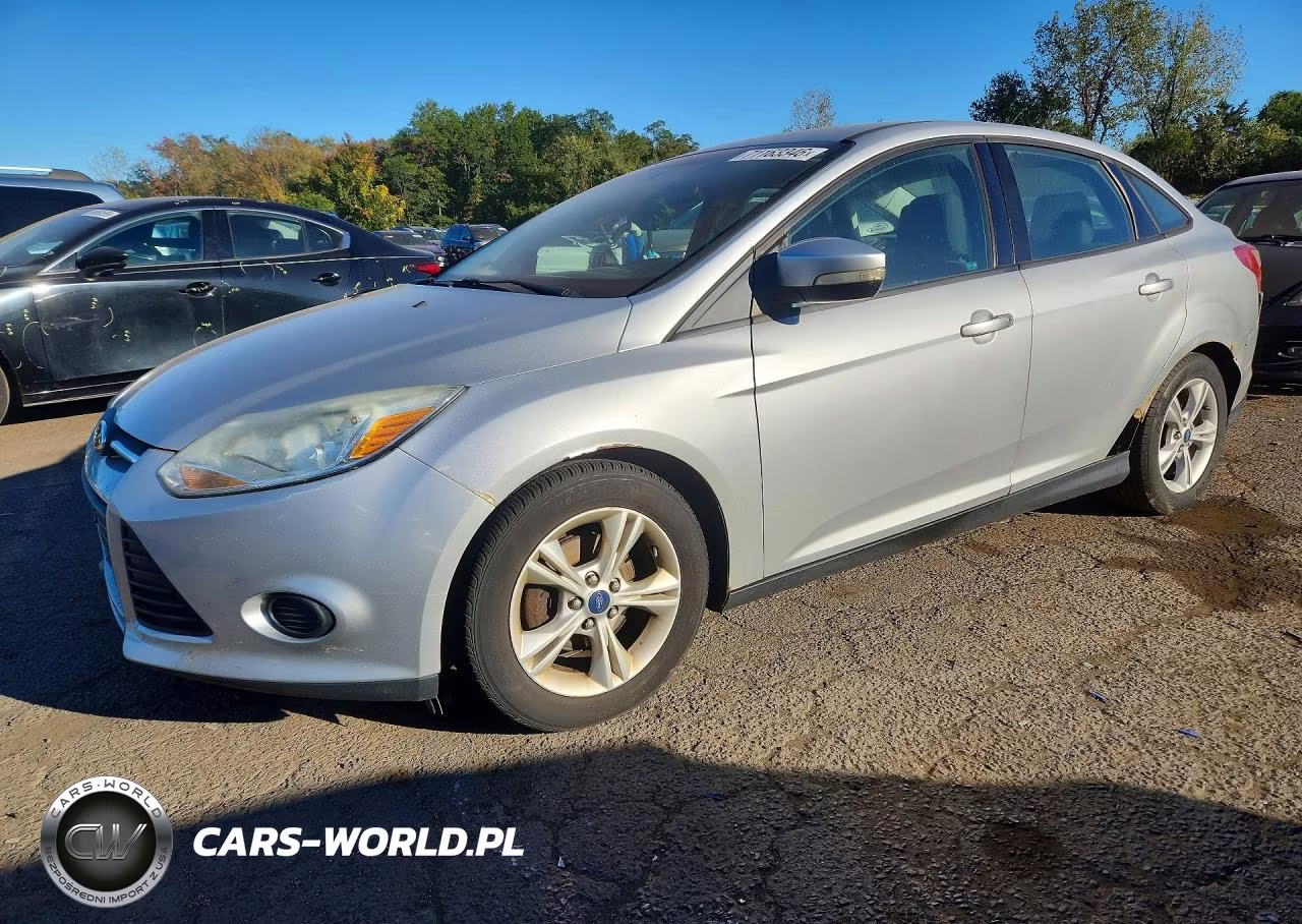 2014 Ford Focus Se VIN:1FADP3F28EL434587 - 1