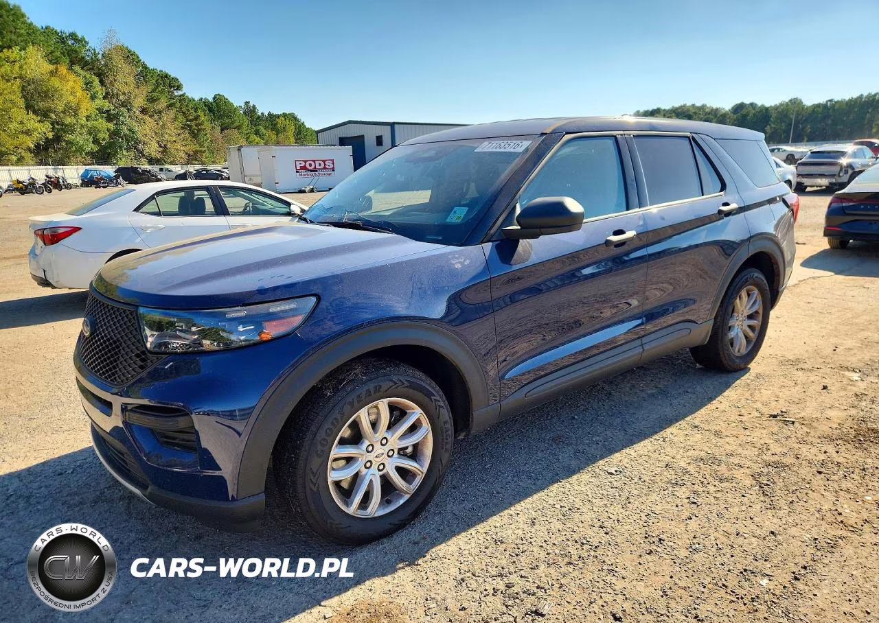 2025 Ford Explorer Police Interceptor VIN:1FM5K8AB5SGB05556 - 1