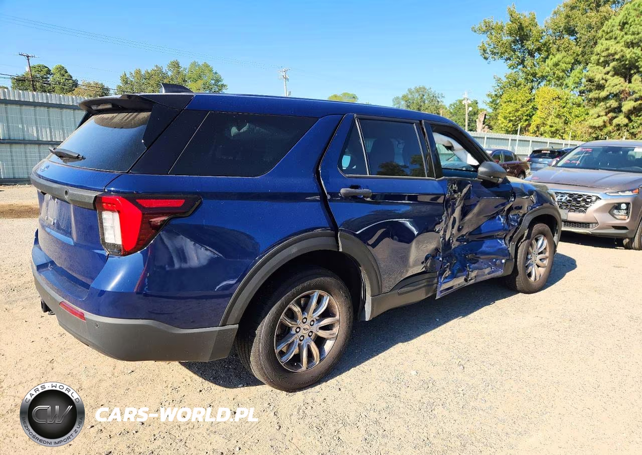 2025 Ford Explorer Police Interceptor VIN:1FM5K8AB5SGB05556 - 3