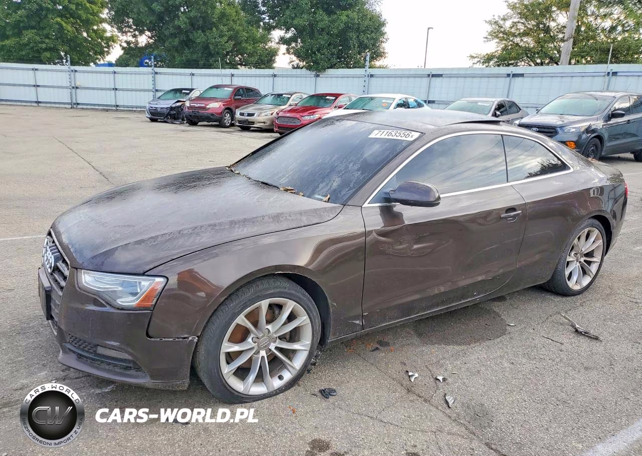 2013 Audi A5 Premium Plus VIN:WAULFAFR7DA042301 - 1