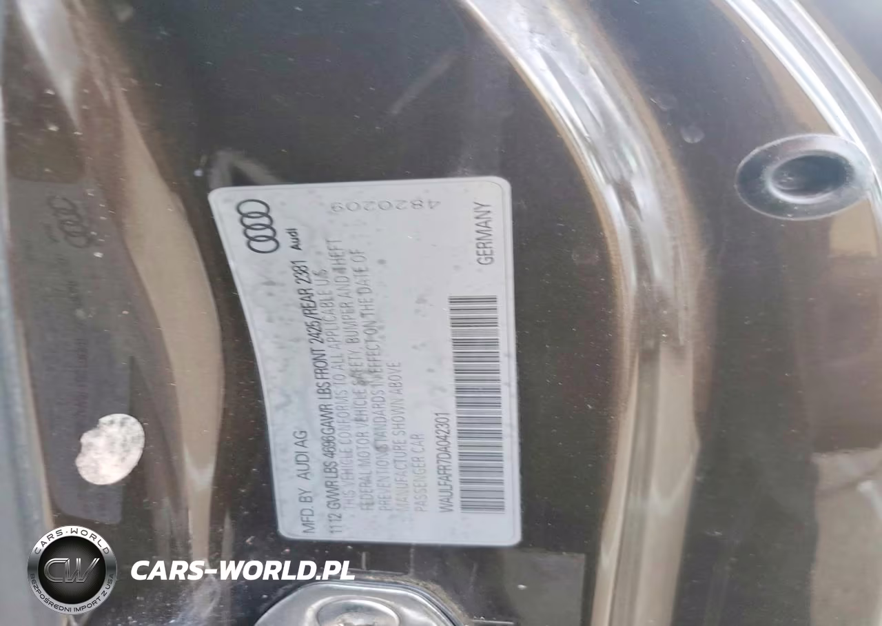 2013 Audi A5 Premium Plus VIN:WAULFAFR7DA042301 - 12