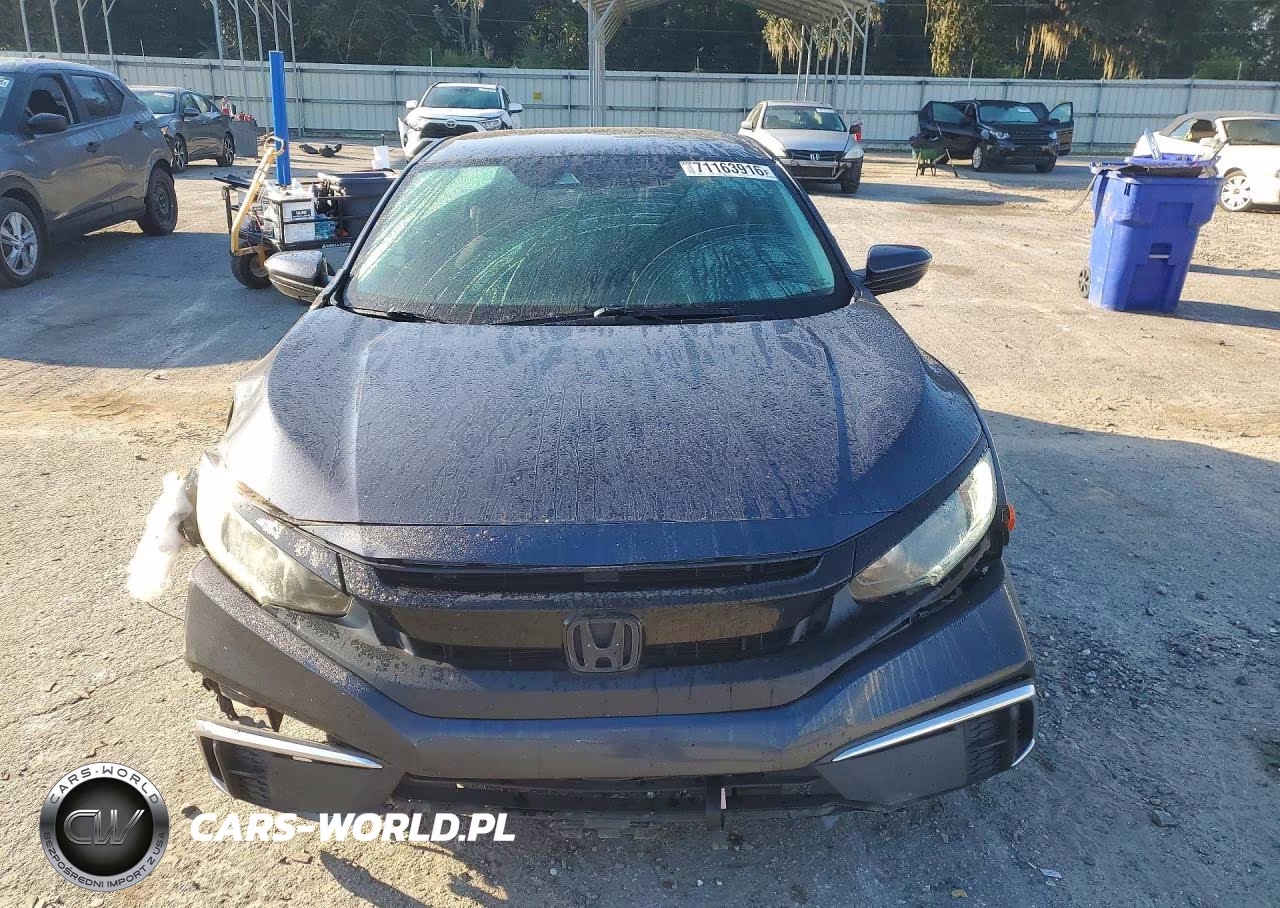 2019 Honda Civic Lx VIN:19XFC2F69KE027698 - 5