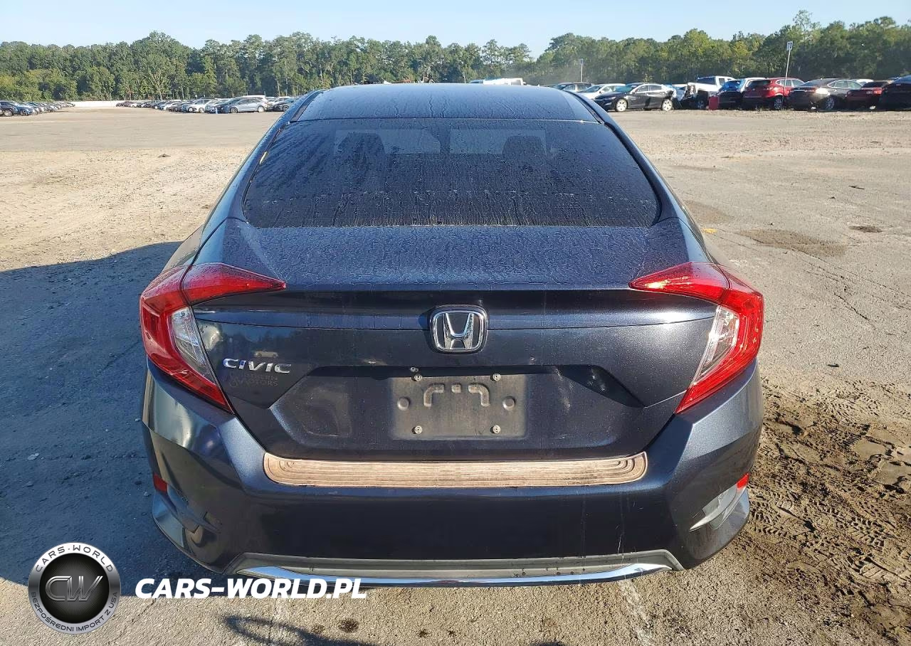 2019 Honda Civic Lx VIN:19XFC2F69KE027698 - 6