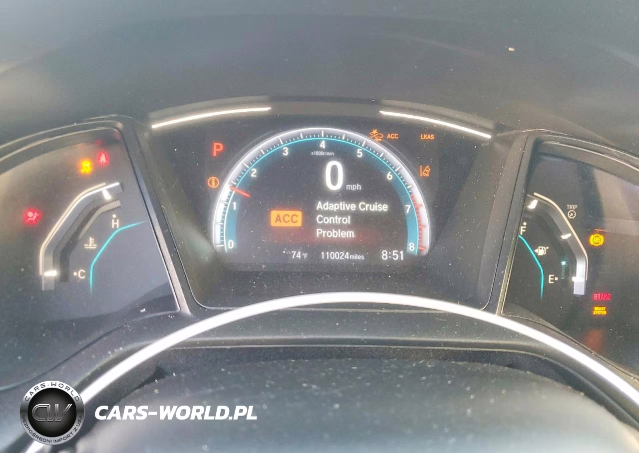 2019 Honda Civic Lx VIN:19XFC2F69KE027698 - 9