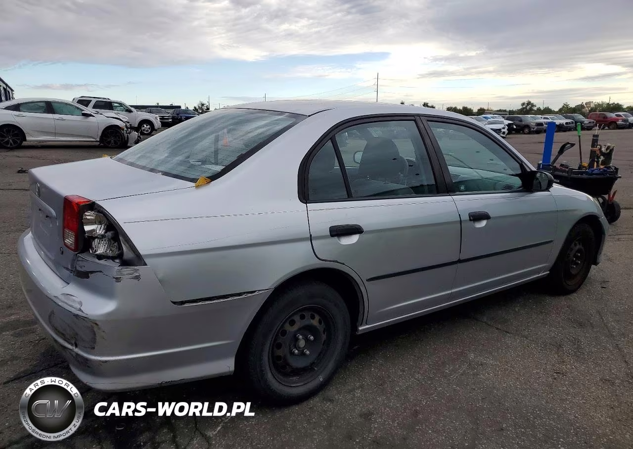 2004 Honda Civic Dx Vp VIN:2HGES16384H533532 - 3