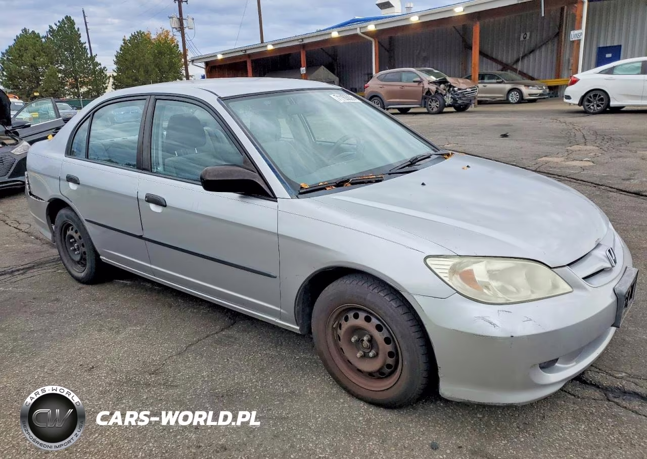 2004 Honda Civic Dx Vp VIN:2HGES16384H533532 - 4