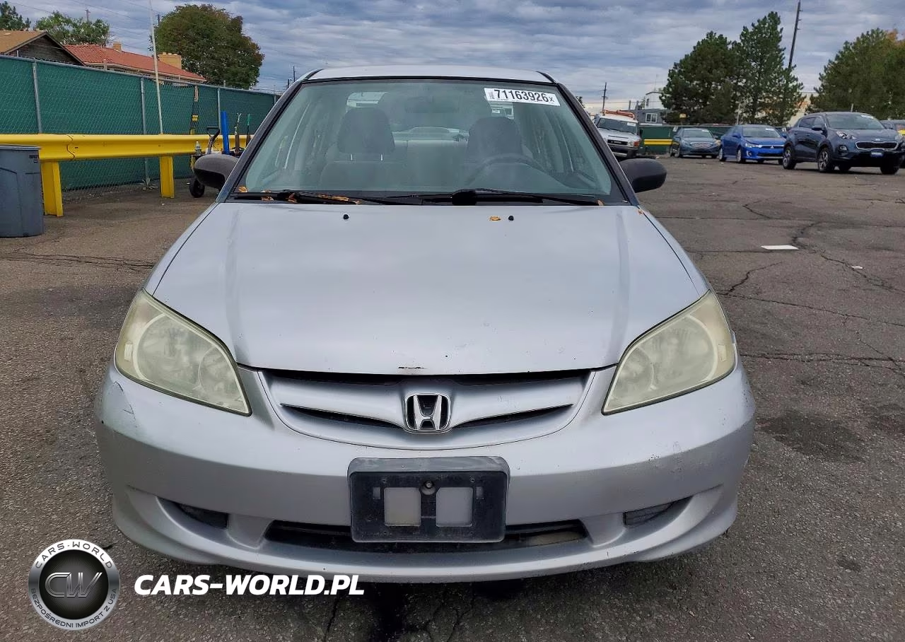 2004 Honda Civic Dx Vp VIN:2HGES16384H533532 - 5