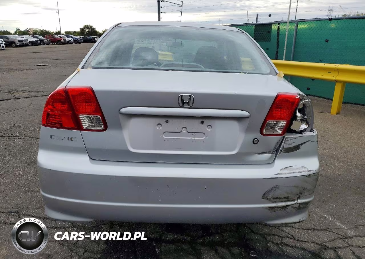 2004 Honda Civic Dx Vp VIN:2HGES16384H533532 - 6