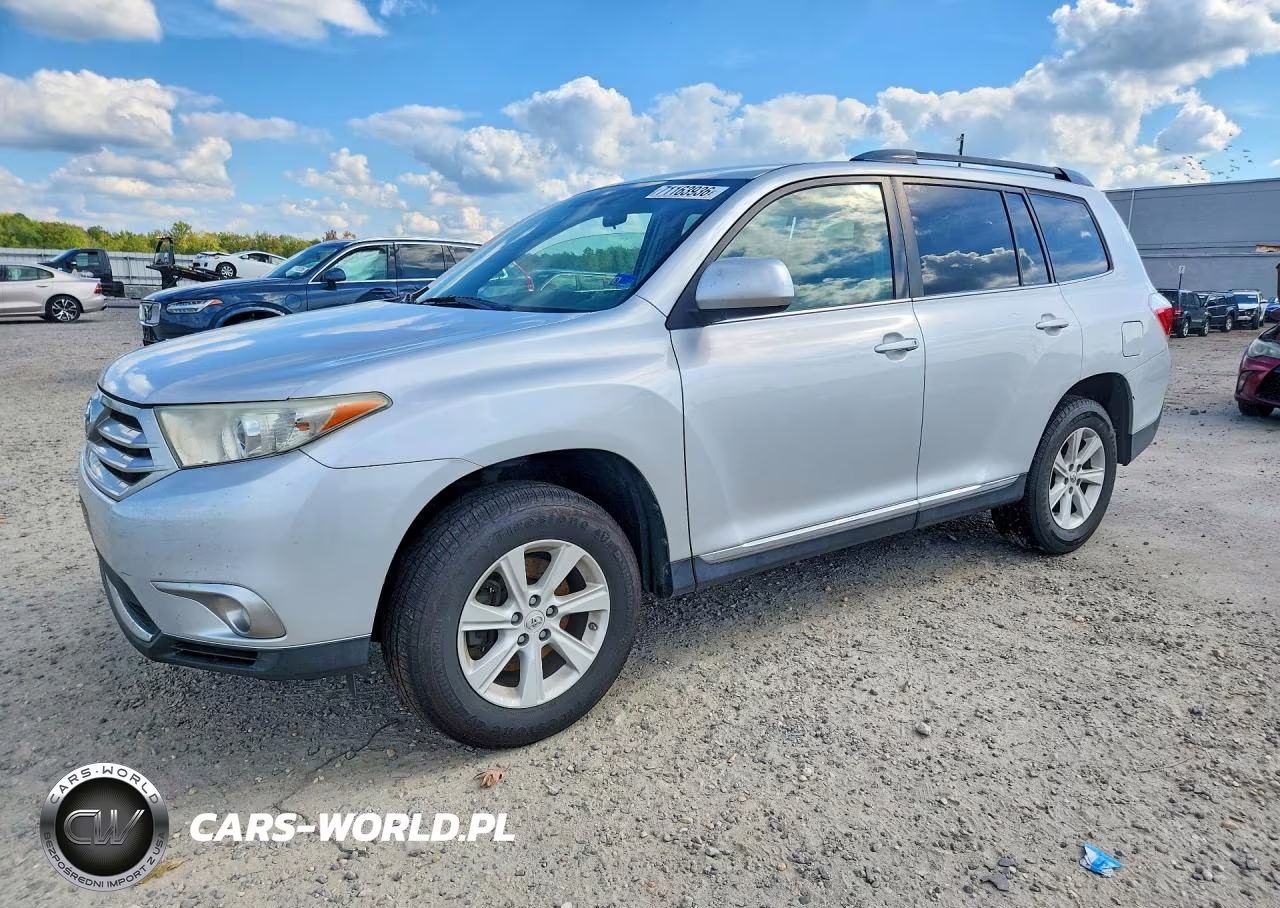 2012 Toyota Highlander Base VIN:5TDBK3EH3CS153718 - 1