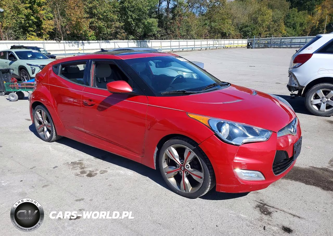 2013 Hyundai Veloster Base VIN:KMHTC6AD1DU109800 - 4
