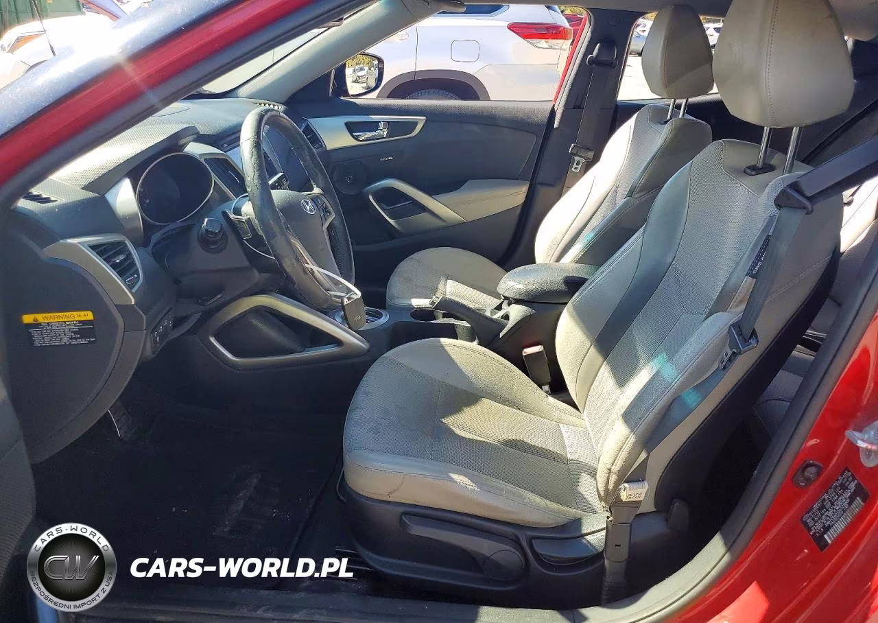 2013 Hyundai Veloster Base VIN:KMHTC6AD1DU109800 - 7