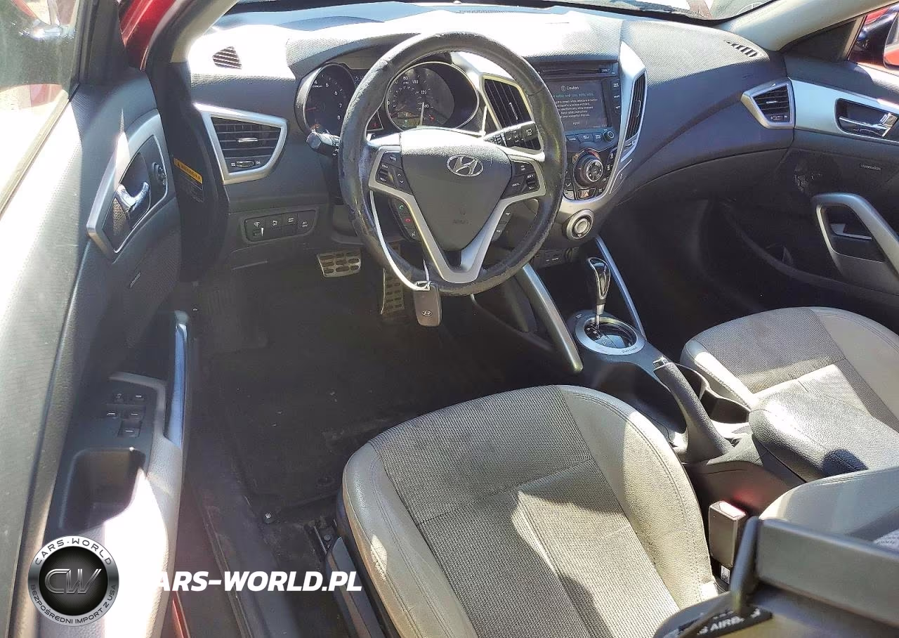2013 Hyundai Veloster Base VIN:KMHTC6AD1DU109800 - 8