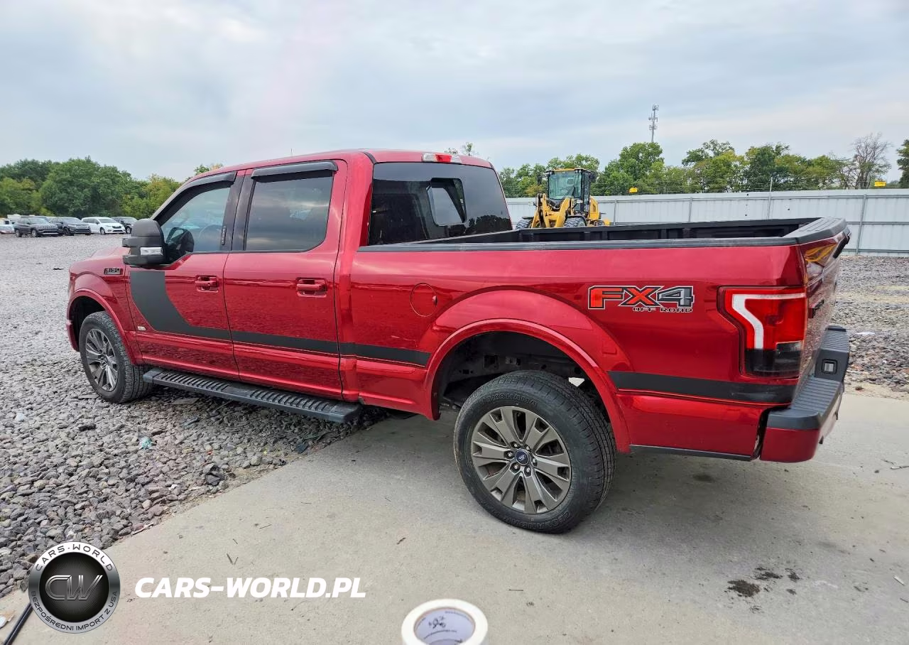 2017 Ford F150 Supercrew VIN:1FTFW1EF6HFA02419 - 2