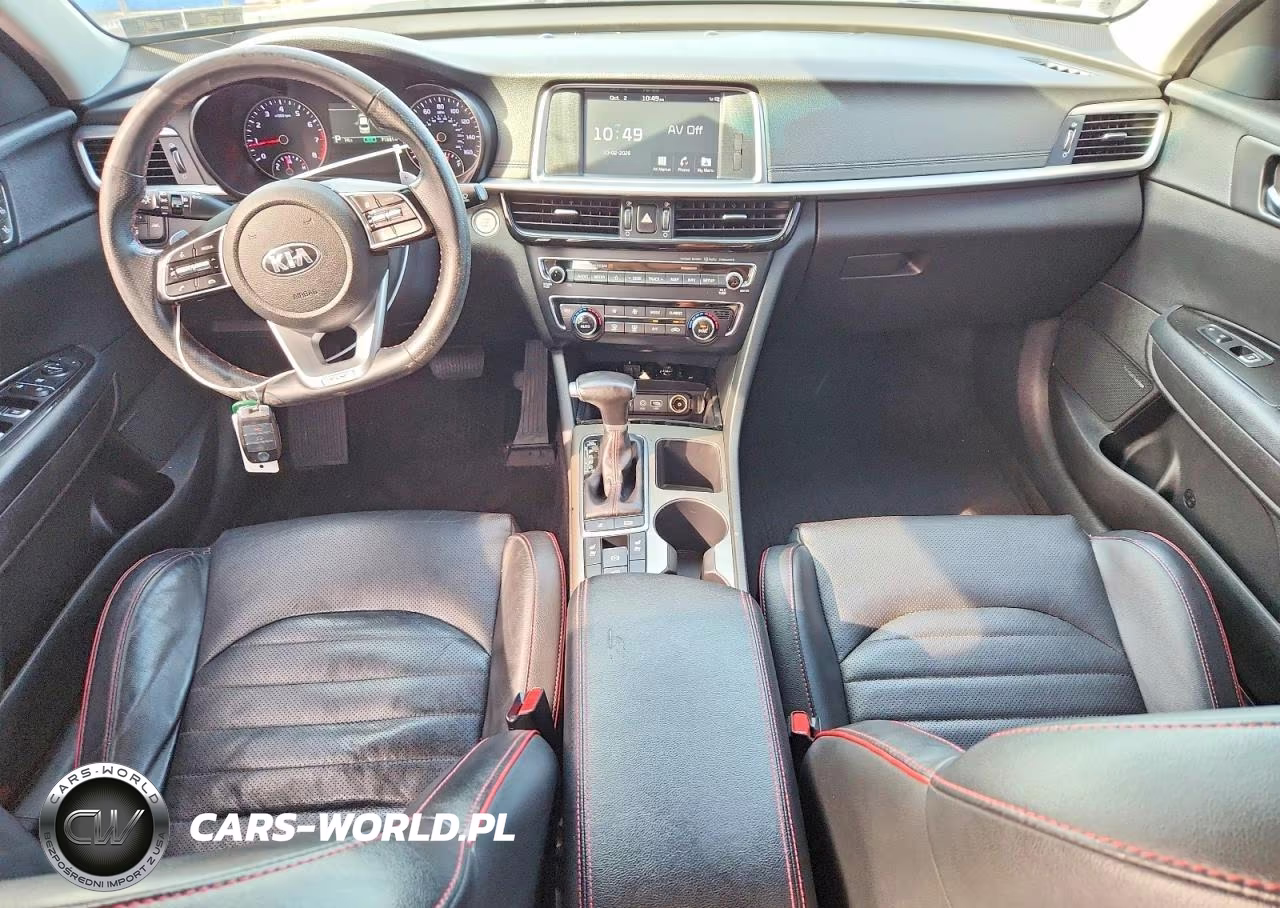 2019 Kia Optima Sx VIN:5XXGW4L23KG318097 - 8