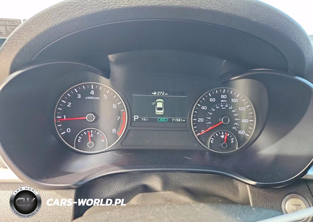 2019 Kia Optima Sx VIN:5XXGW4L23KG318097 - 9