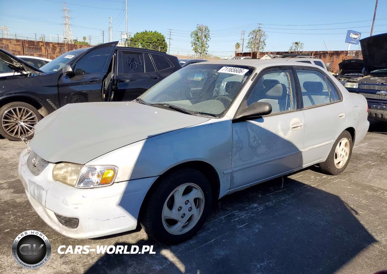 2002 Toyota Corolla Le VIN:1NXBR12E62Z607024 - 1