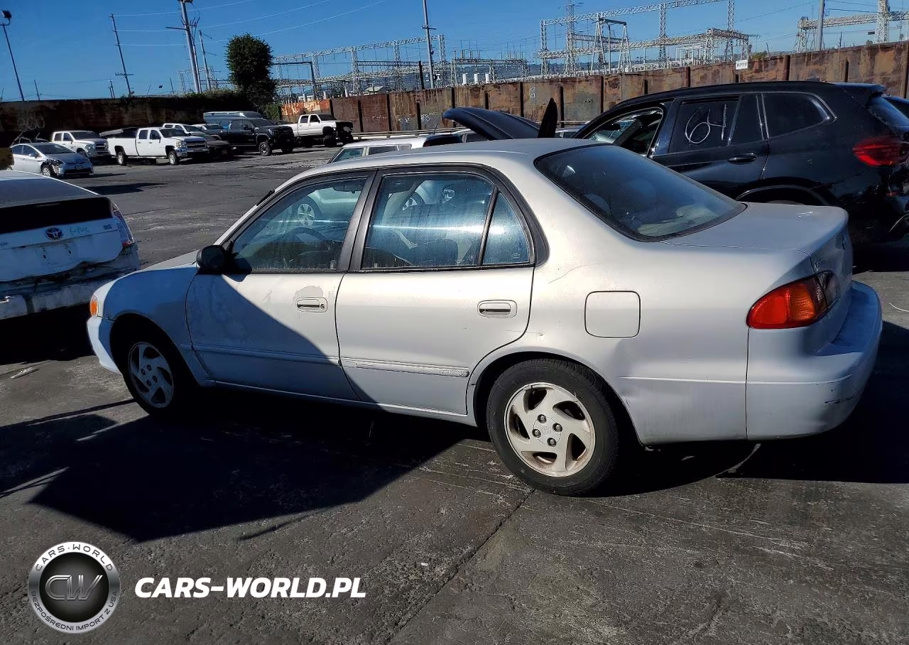 2002 Toyota Corolla Le VIN:1NXBR12E62Z607024 - 2