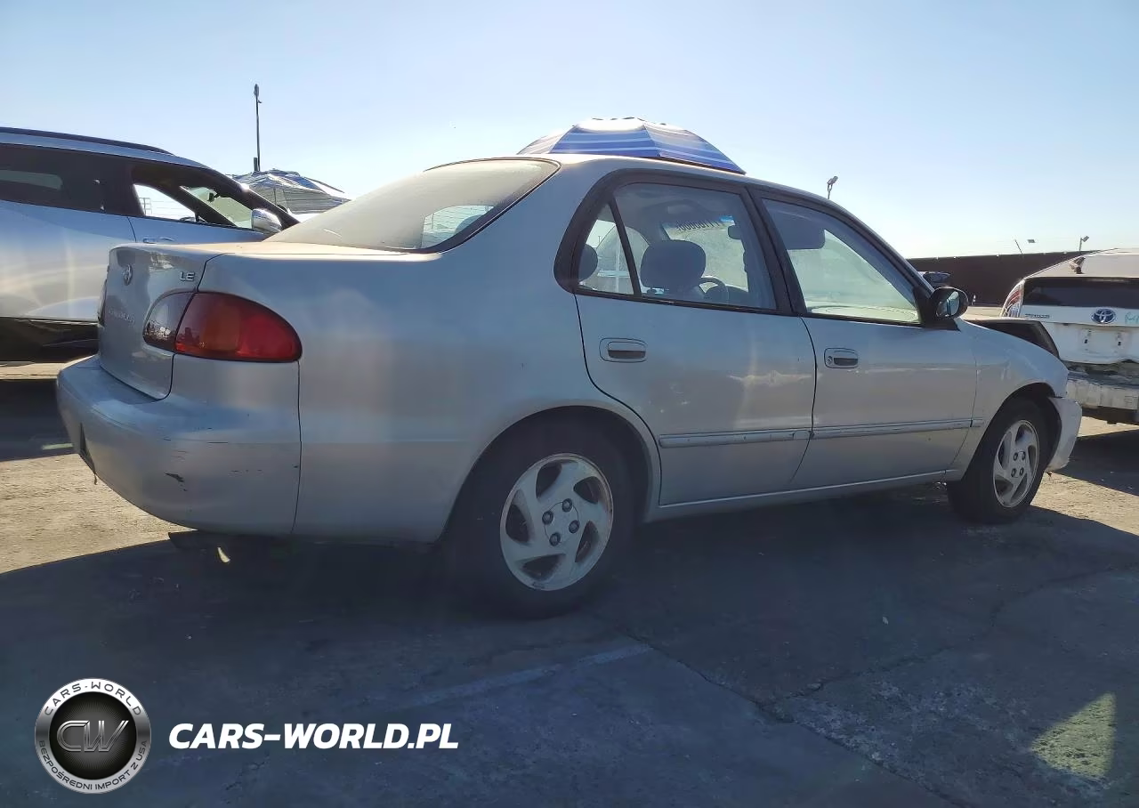 2002 Toyota Corolla Le VIN:1NXBR12E62Z607024 - 3