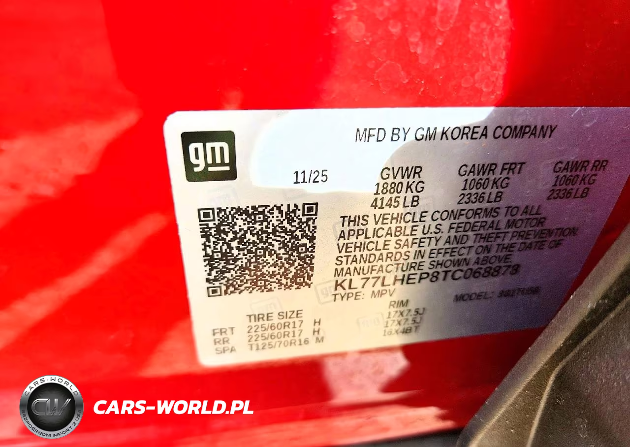 2026 Chevrolet Trax 1Lt VIN:KL77LHEP8TC068878 - 13