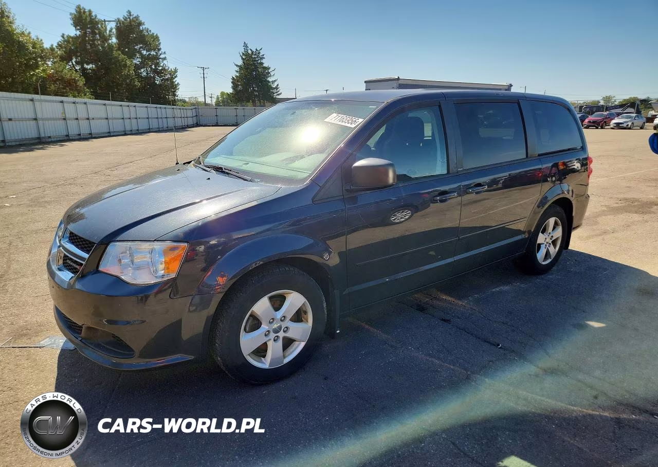 2013 Dodge Grand Caravan Se VIN:2C4RDGBG1DR601511 - 1