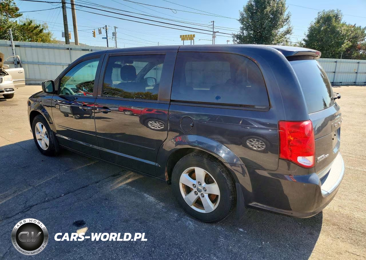 2013 Dodge Grand Caravan Se VIN:2C4RDGBG1DR601511 - 2