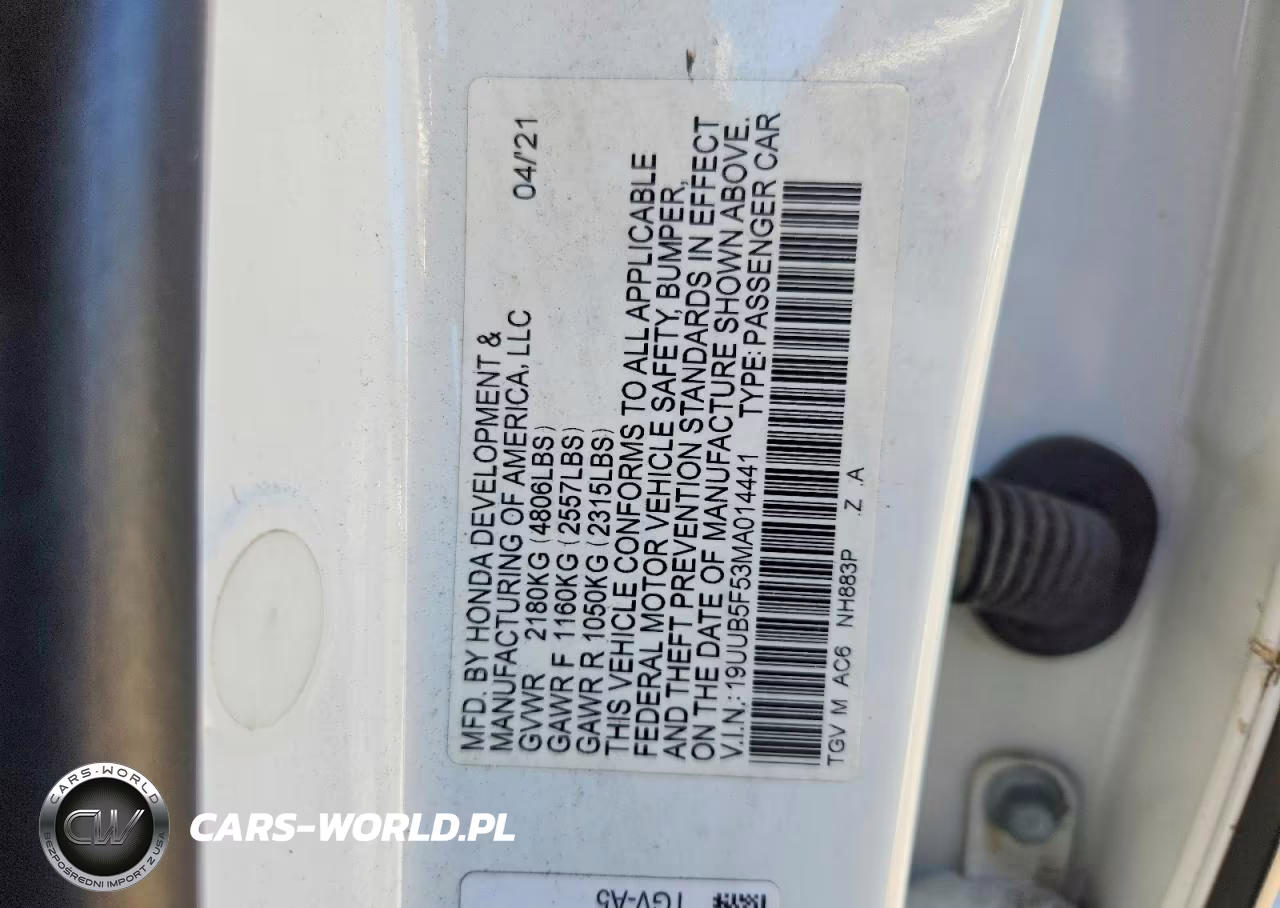 2021 Acura Tlx Tech A VIN:19UUB5F53MA014441 - 12