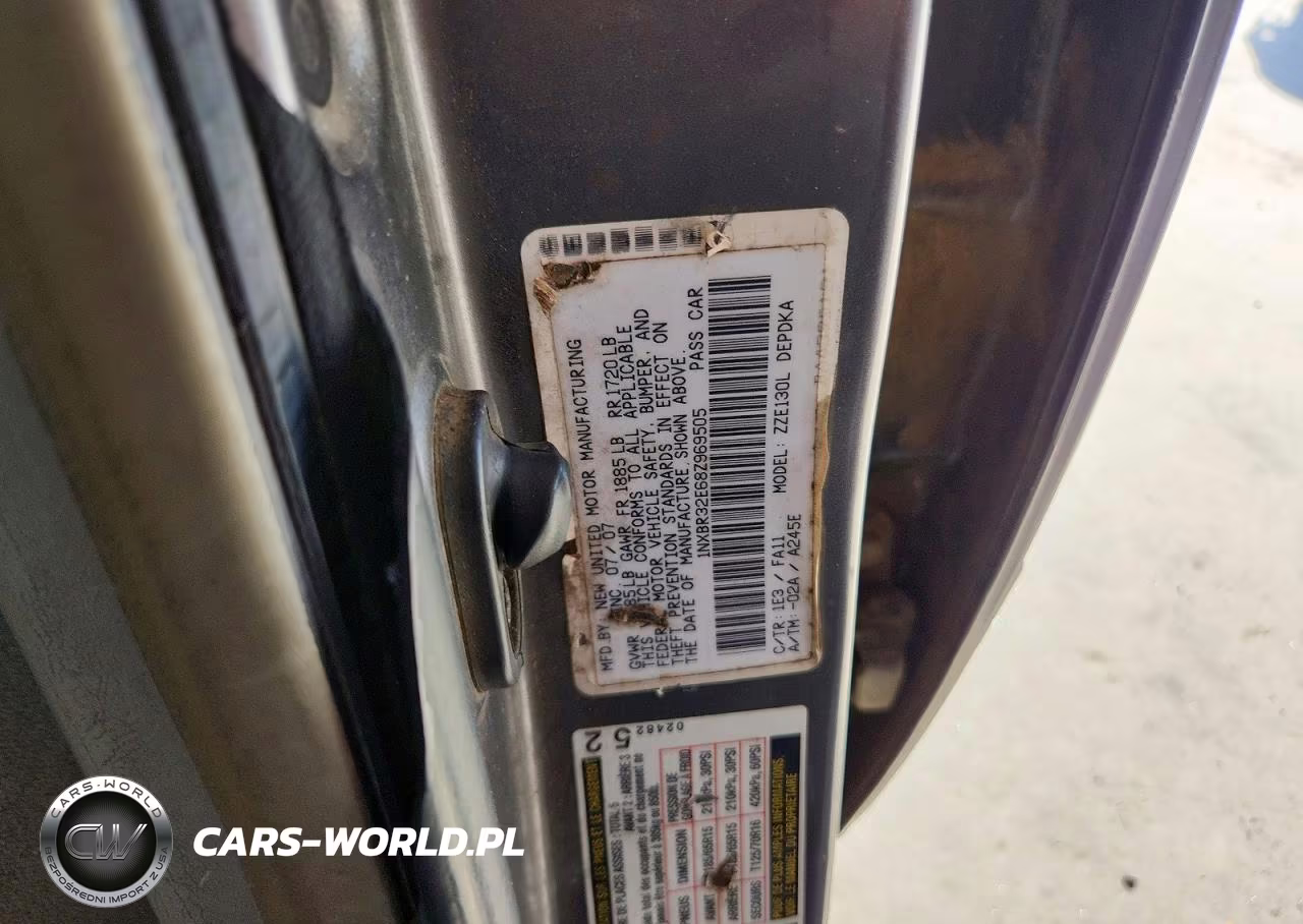 2008 Toyota Corolla Ce VIN:1NXBR32E68Z969505 - 12