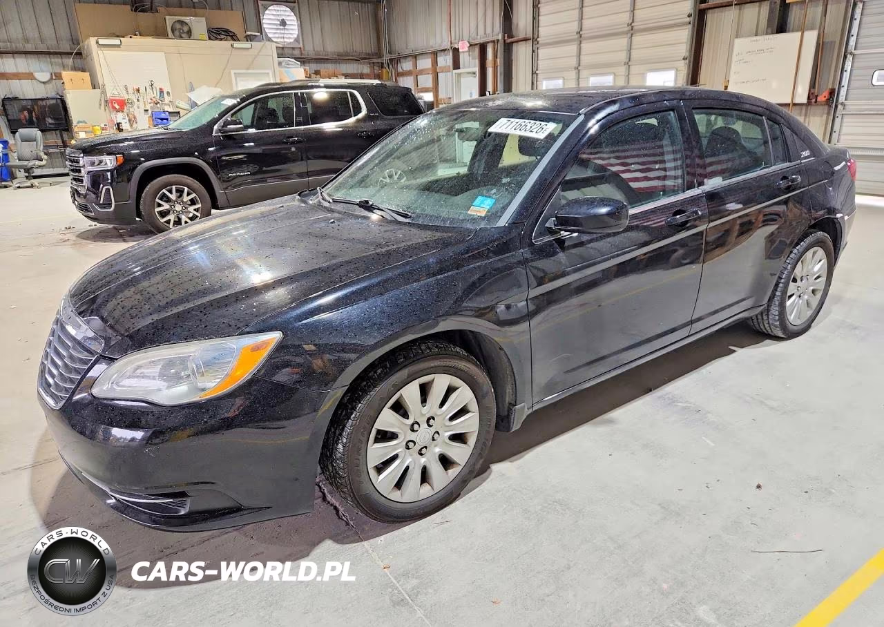 2014 Chrysler 200 Lx VIN:1C3CCBABXEN230952 - 1