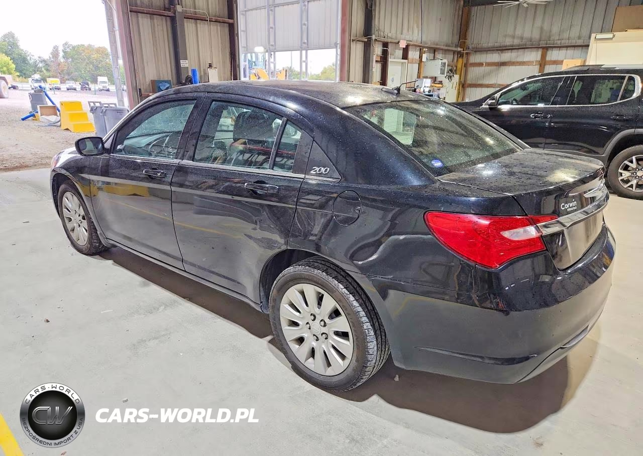 2014 Chrysler 200 Lx VIN:1C3CCBABXEN230952 - 2