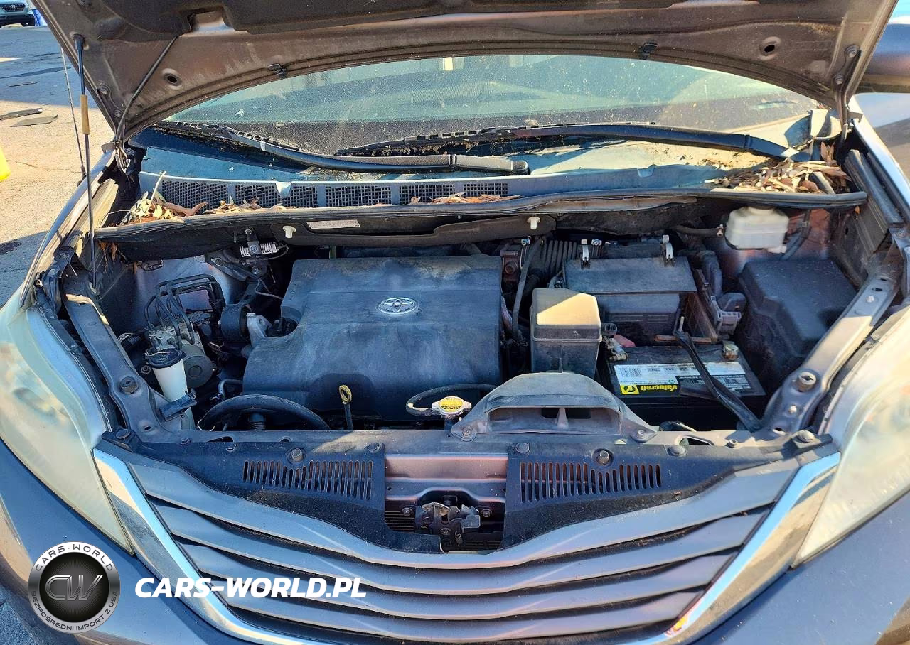 2013 Toyota Sienna Xle 8-Passenger VIN:5TDYK3DC6DS362159 - 12