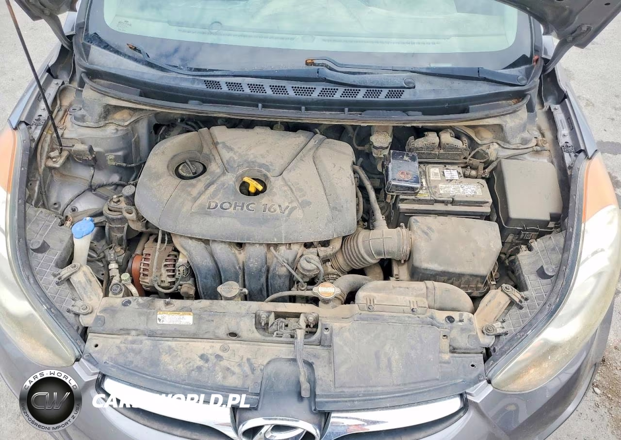 2012 Hyundai Elantra Gls VIN:5NPDH4AE3CH070448 - 11