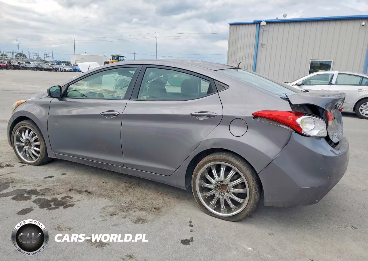 2012 Hyundai Elantra Gls VIN:5NPDH4AE3CH070448 - 2