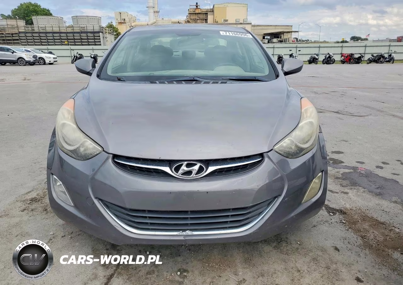 2012 Hyundai Elantra Gls VIN:5NPDH4AE3CH070448 - 5