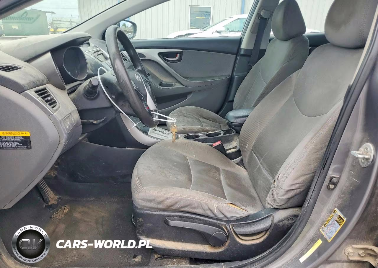 2012 Hyundai Elantra Gls VIN:5NPDH4AE3CH070448 - 7