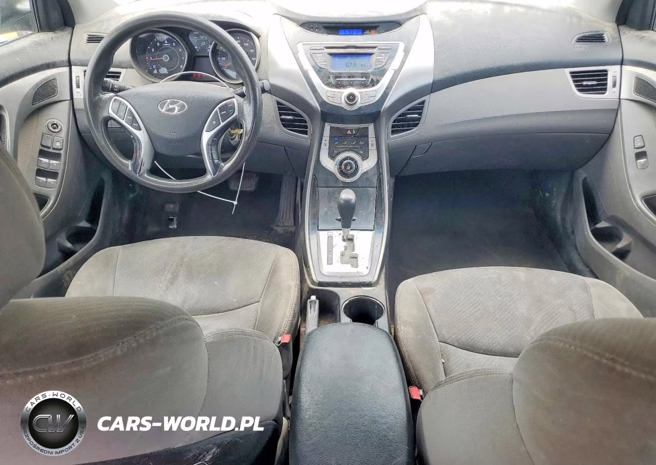 2012 Hyundai Elantra Gls VIN:5NPDH4AE3CH070448 - 8