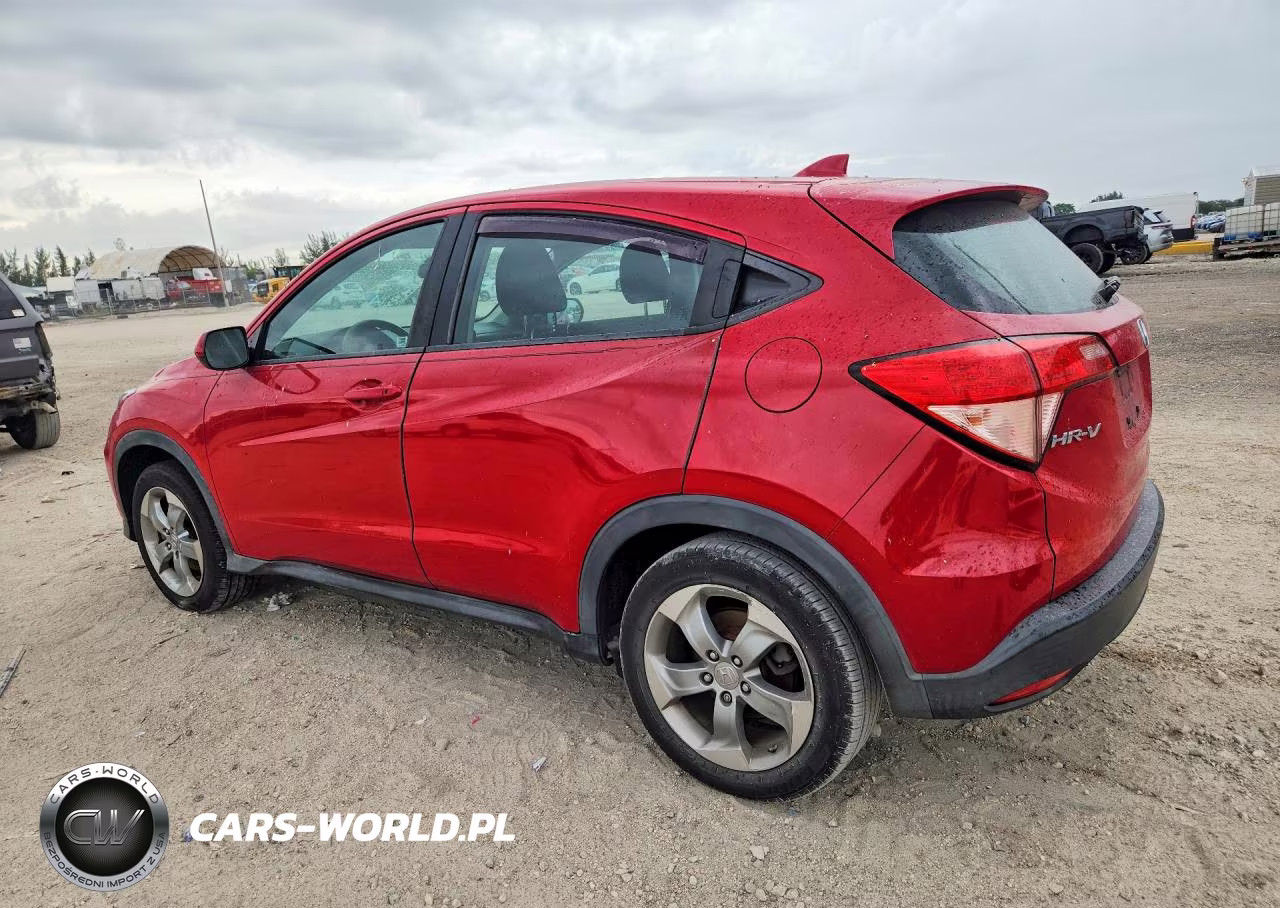 2017 Honda Hr-V Lx VIN:3CZRU5H37HM706523 - 2
