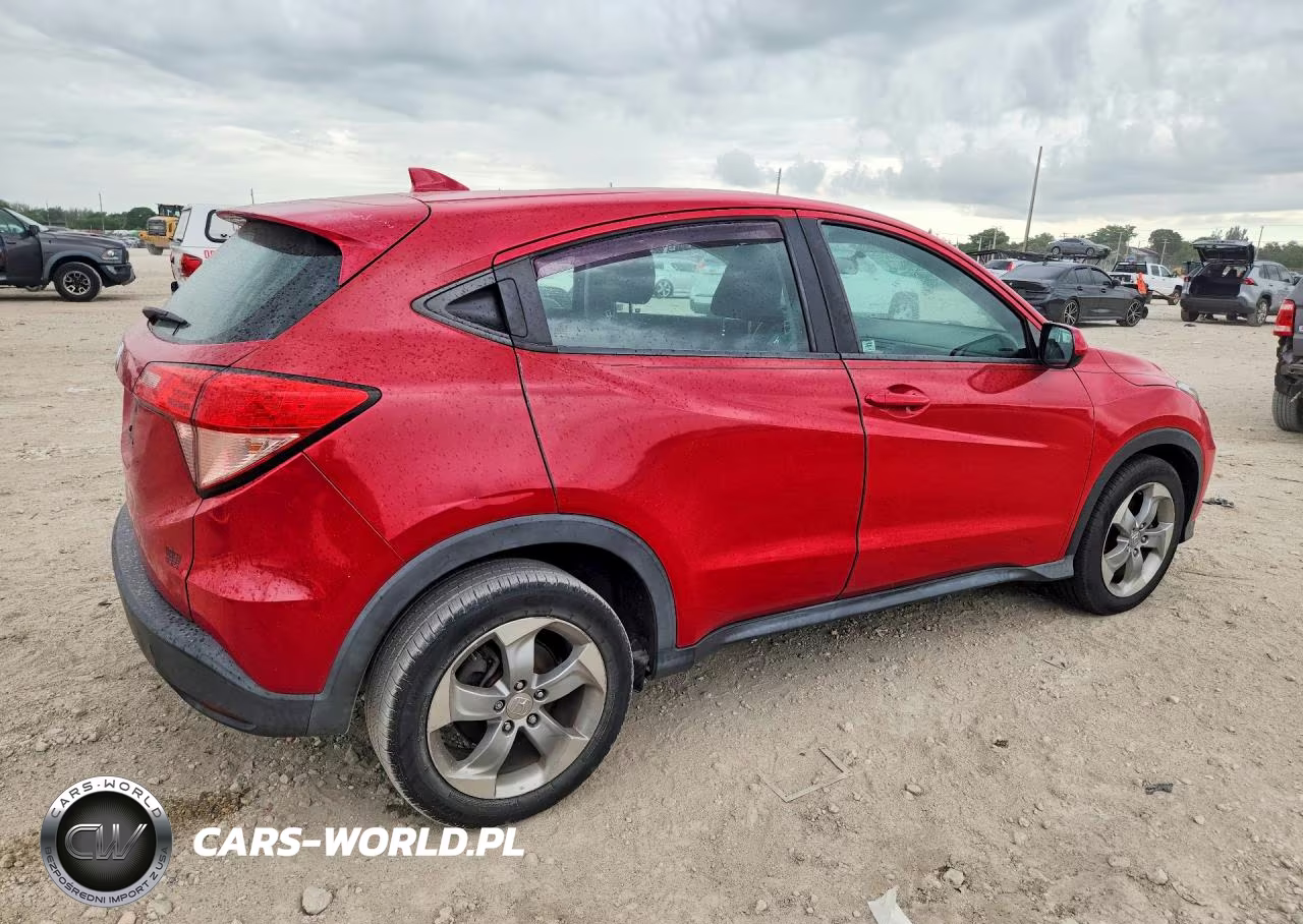 2017 Honda Hr-V Lx VIN:3CZRU5H37HM706523 - 3