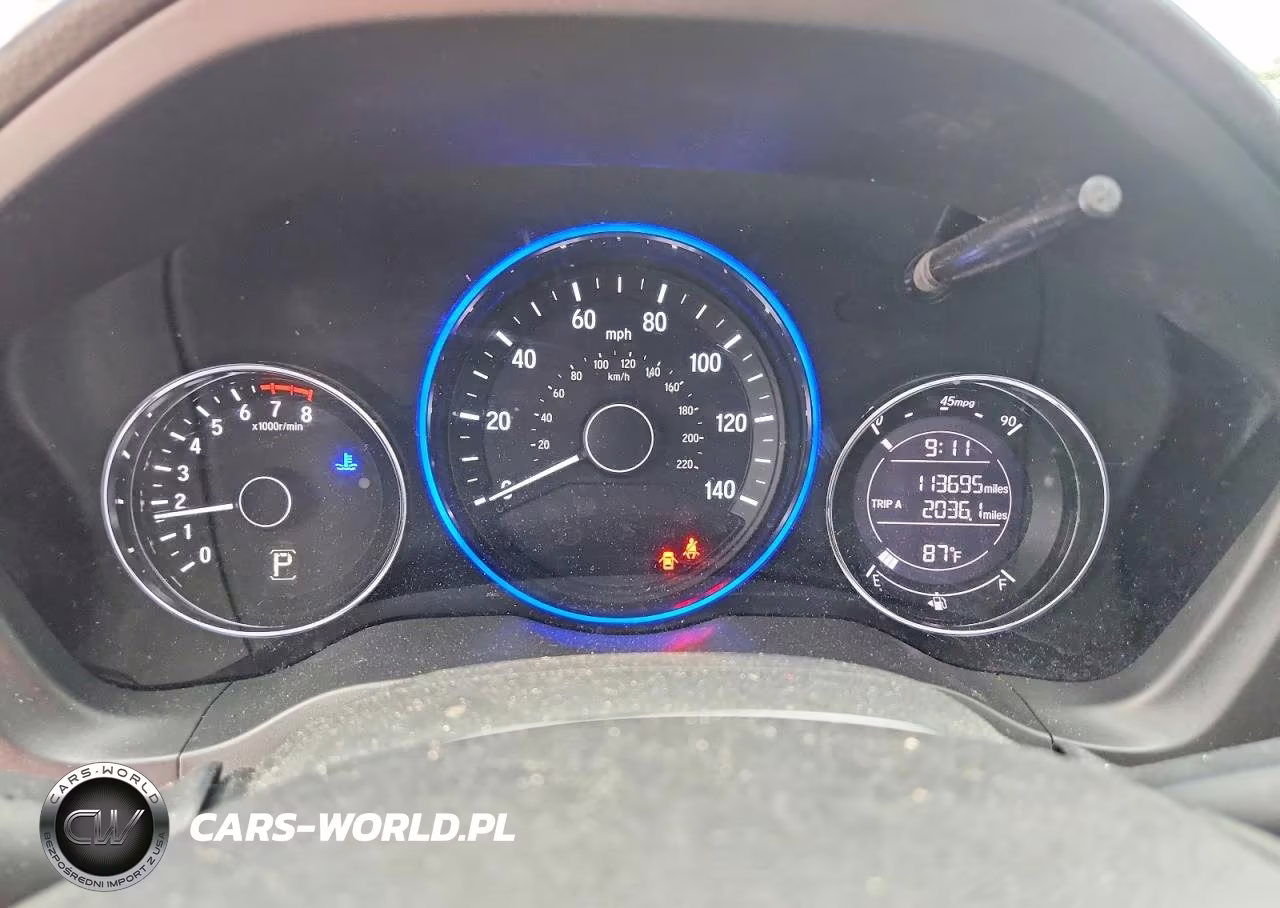 2017 Honda Hr-V Lx VIN:3CZRU5H37HM706523 - 9