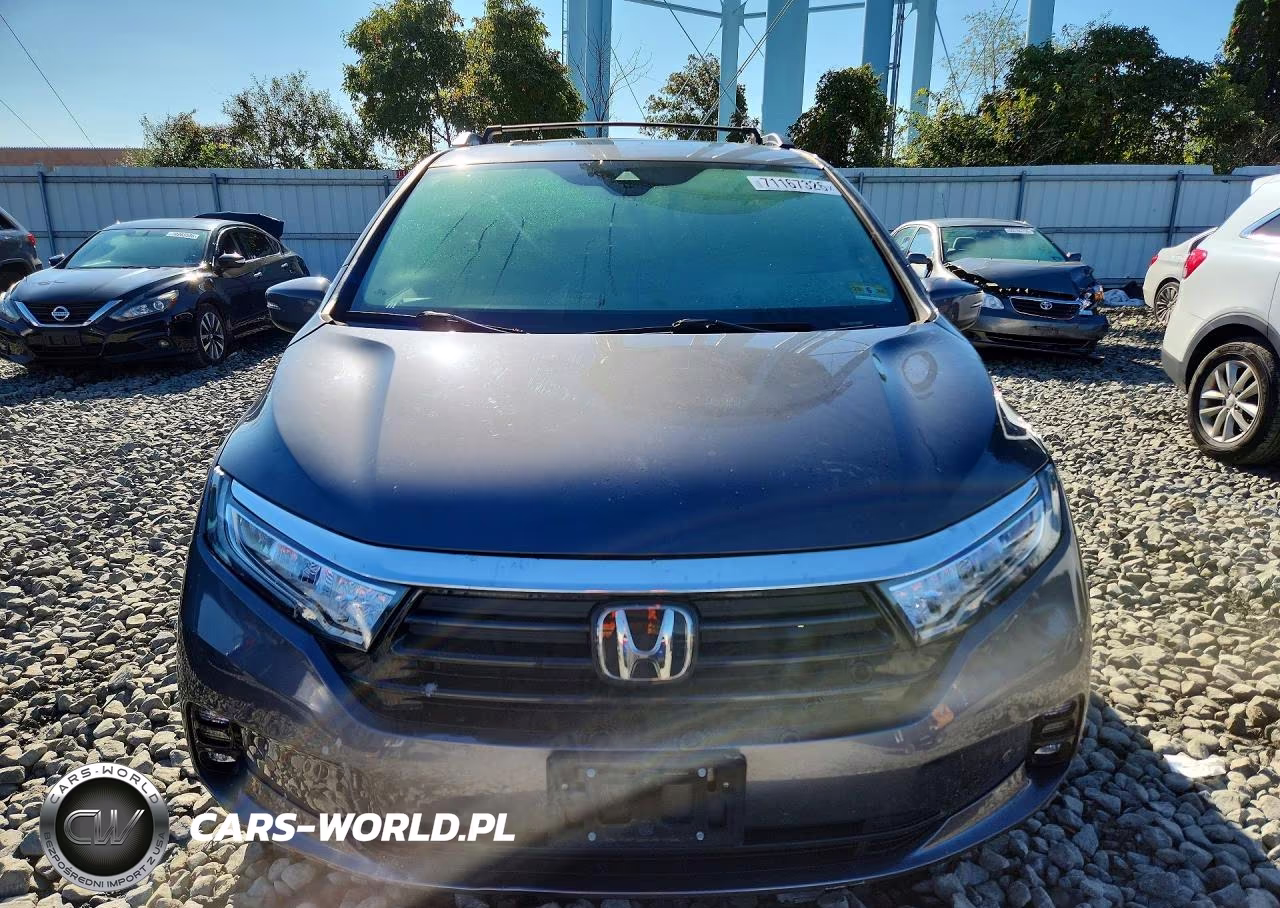 2022 Honda Odyssey Touring VIN:5FNRL6H82NB023039 - 5
