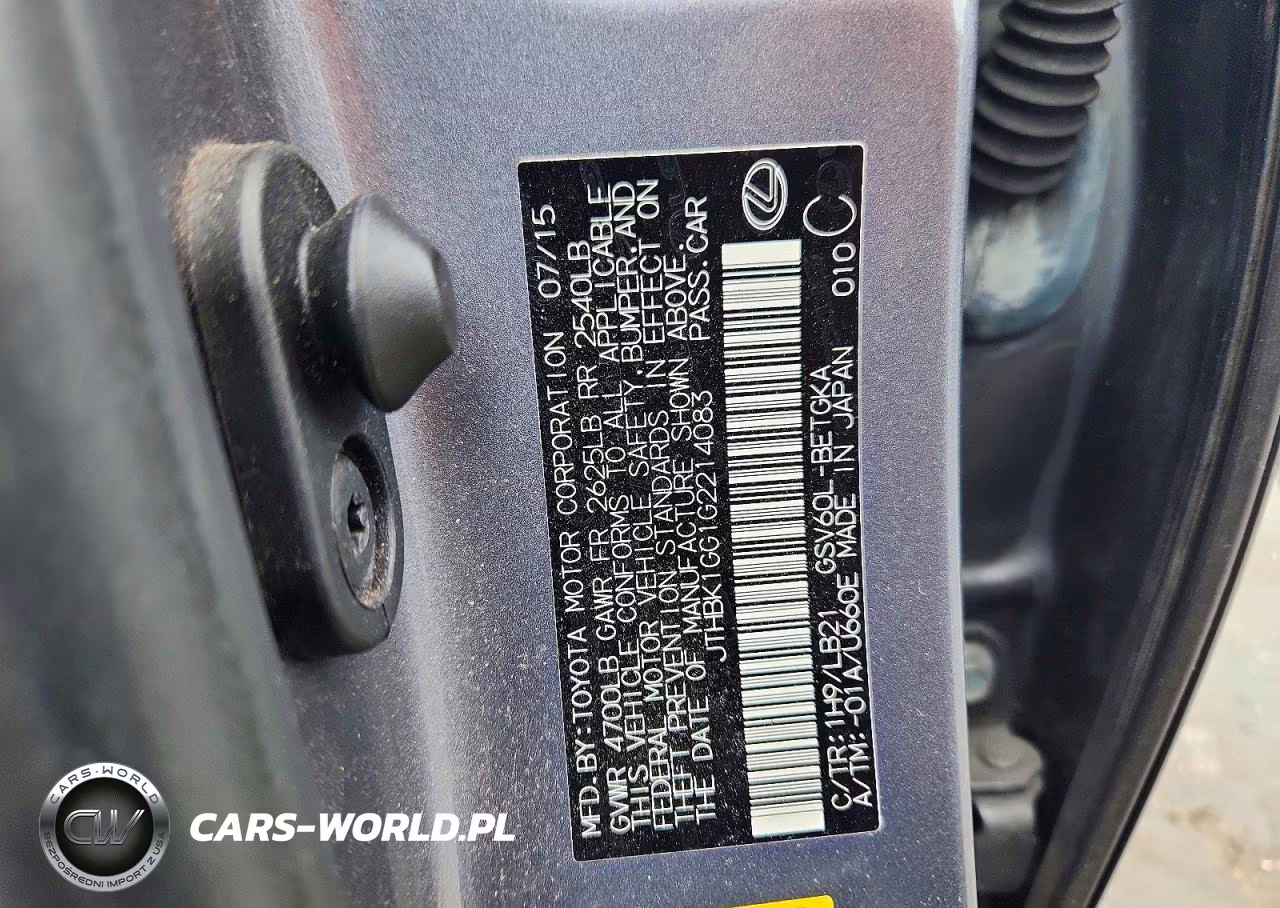 2016 Lexus Es 350 VIN:JTHBK1GG1G2214083 - 12
