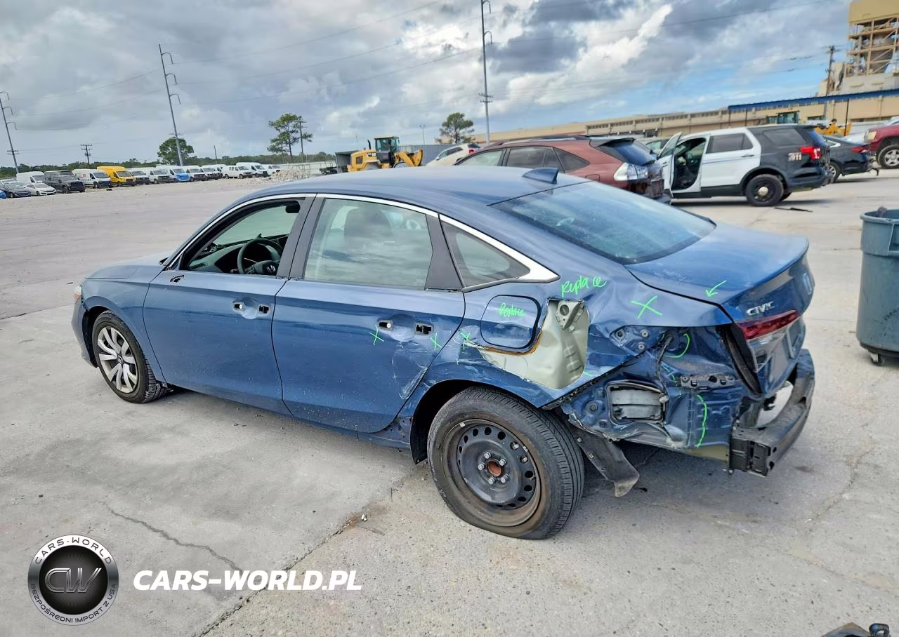 2025 Honda Civic Lx VIN:2HGFE2F29SH528409 - 2