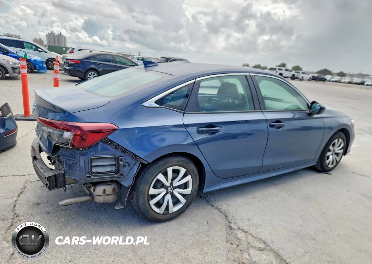 2025 Honda Civic Lx VIN:2HGFE2F29SH528409 - 3