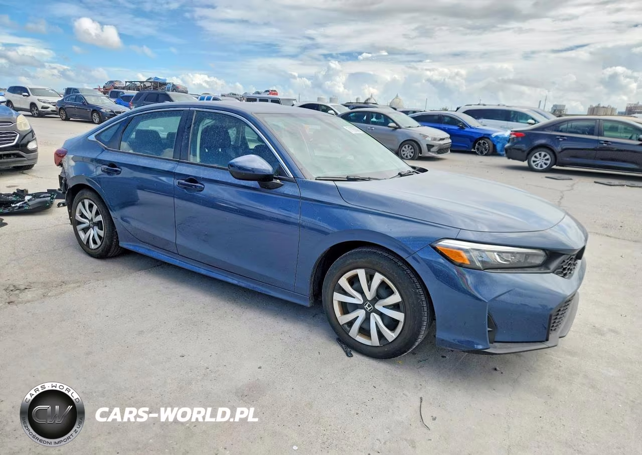 2025 Honda Civic Lx VIN:2HGFE2F29SH528409 - 4
