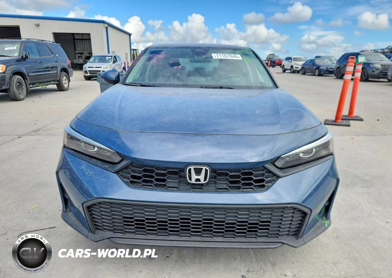 2025 Honda Civic Lx VIN:2HGFE2F29SH528409 - 5