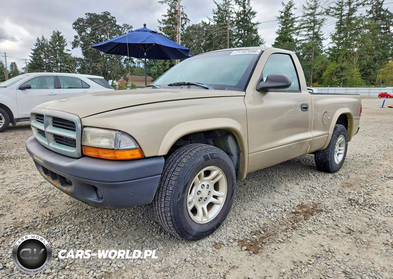 2004 Dodge Dakota Sxt VIN:1D7FL16K04S657218 - 1