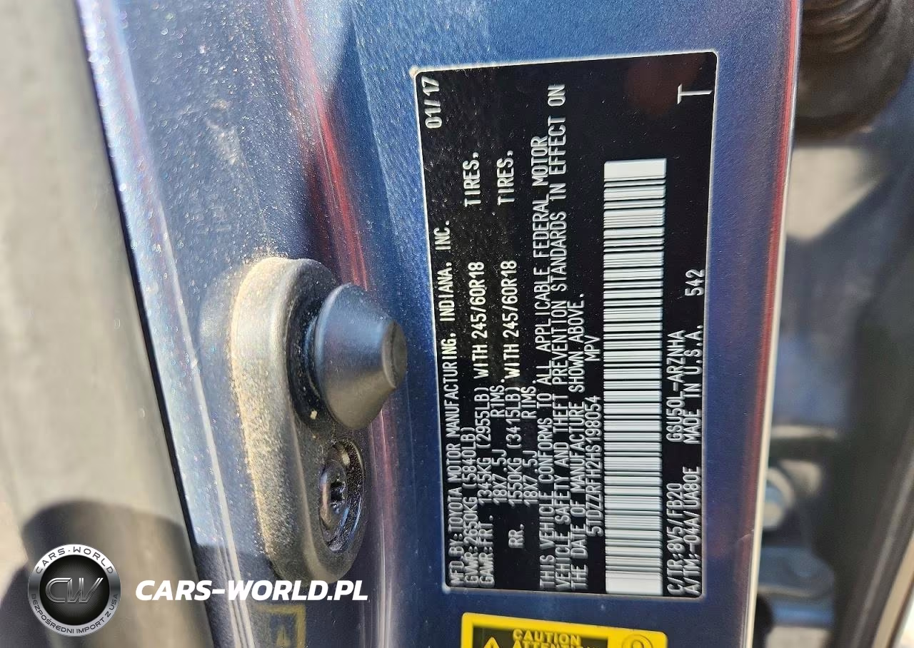 2017 Toyota Highlander Le VIN:5TDZZRFH2HS198054 - 13