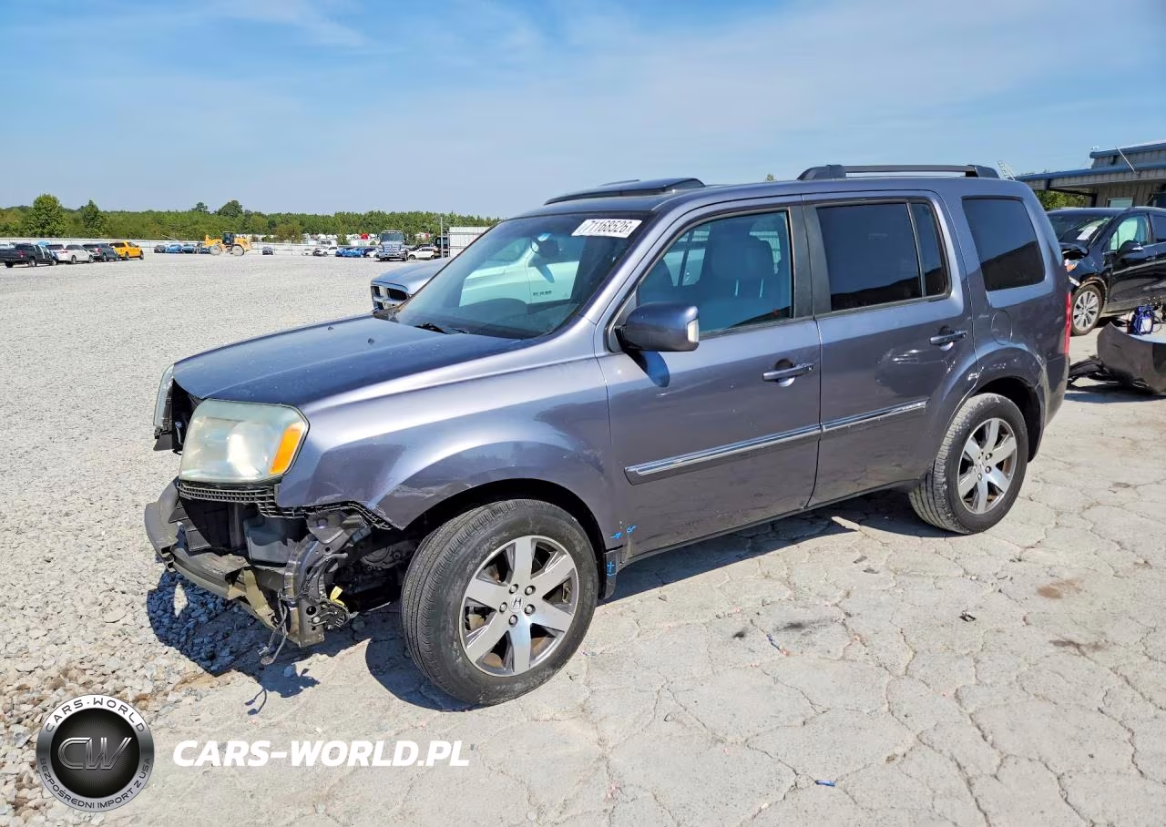 2015 Honda Pilot Touring VIN:5FNYF3H90FB022757 - 1