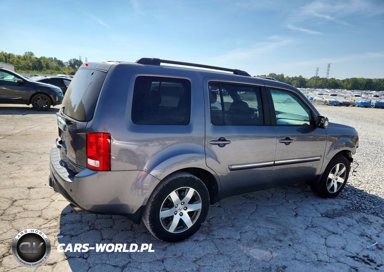 2015 Honda Pilot Touring VIN:5FNYF3H90FB022757 - 3