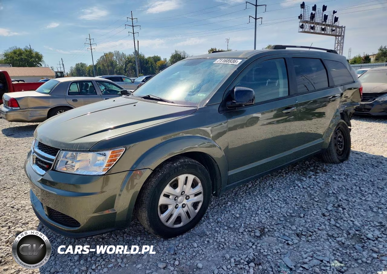2017 Dodge Journey Se VIN:3C4PDCAB1HT552738 - 1